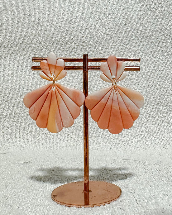 Shells Dangle (Orange)