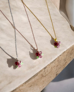 Mini Rose Bloom Necklace #1