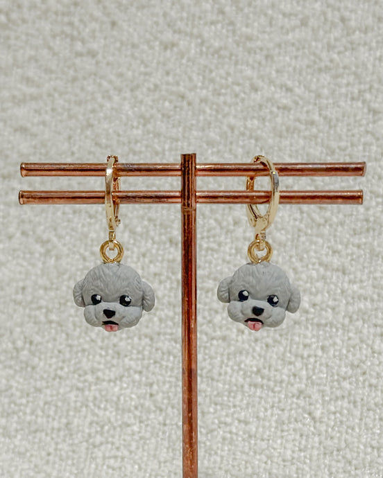 Doggo V2.0 - Gray Dog Dangle (Goldware)