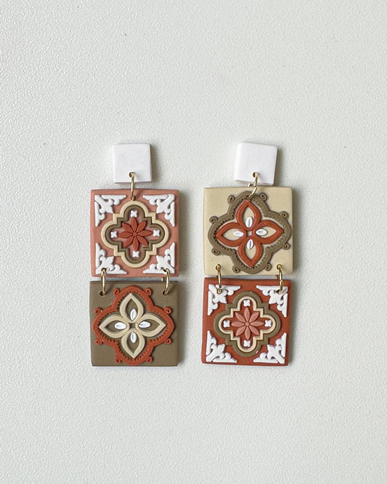 Peranakan tiles -Dangle